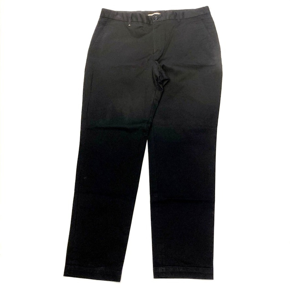 Hugo Boss C-Perin-242 Relaxed Fit Pants 36R 30" Inseam Black Cotton